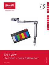 Renfert EASY view 2400XX00 | UV Filter Color Calibration Manuel utilisateur