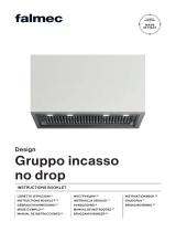 Falmec Gruppo Incasso No-Drop Manuel utilisateur