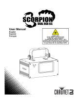 CHAUVET DJ Scorpion Dual RGB ILS Manuel utilisateur