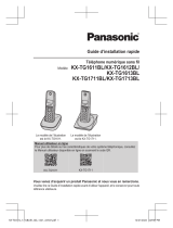 Panasonic KXTG1612BL Mode d'emploi