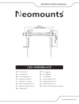 Neomounts LED-W600BLACK Manuel utilisateur