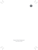 Xiaomi Pad 6 Clavier Guide de démarrage rapide