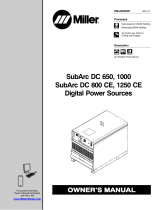 Miller SUBARC DC 65 Manuel utilisateur