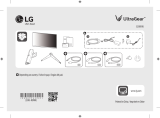 LG 32GR93U-B Guide d'installation