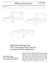 West Elm Lucilla Side Storage Bed Assembly Instructions