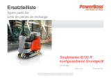 PowerBoss 85001993780 ScrubMaster B120 Parts Manual