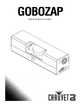 CHAUVET DJ Gobozap 2x90w LED In-Air Gobo Sweeping Lighting Effect Mode d'emploi