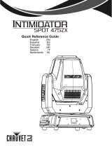 CHAUVET DJ Intimidator Spot 475ZX Guide de référence