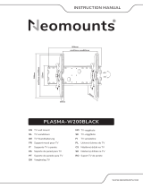 Neomounts PLASMA-W200BLACK Manuel utilisateur