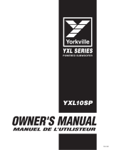 YORKVILLE YXL10SP Le manuel du propriétaire