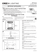 CREE LIGHTING CPY Series Canopy Guide d'installation