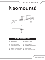 Neomounts FPMA-D550DBLACK Manuel utilisateur