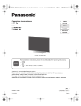 Panasonic TX43MXF967 Guide de démarrage rapide