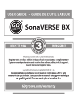 GOgroove SONAVERSE BX Manuel utilisateur