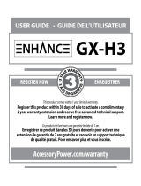 ENHANCE ENCHANCE GX-M3 Le manuel du propriétaire