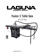 Laguna Tools F3 Fusion Le manuel du propriétaire