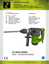 Zipper ZI-BHA1500D Drill Hammer 1500 W Manuel utilisateur