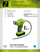 Zipper ZI-LPE18-AKKU Le manuel du propriétaire