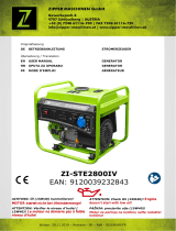 Zipper ZI-STE2800IV Inverter Generator Manuel utilisateur