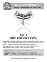 Koala Kare KB115 Infant Seat Kradle Manuel utilisateur