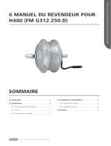 BAFANG H400 FM G312.250.D/V Le manuel du propriétaire