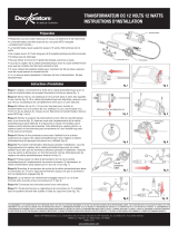 Deckorators 12 Volt 12 Watt DC Transformer Guide d'installation