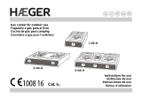 HAEGER 1-N5-H Manuel utilisateur