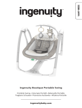 ingenuity ConvertMe Swing-2-Seat Portable Swing - Wynn Le manuel du propriétaire