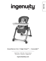 ingenuity SmartServe 4-in-1 High Chair - Connolly Le manuel du propriétaire