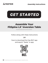 Teeter FitSpine LX7 Assembly Instructions