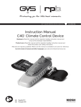 RPB C40 Climate Control Device Manuel utilisateur