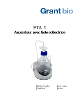 Grant Instruments FTA-1 Aspirator Manuel utilisateur