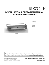Wolf TYG48 Mode d'emploi