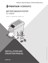 Hydromatic FG-3100RF Battery Backup System Le manuel du propriétaire
