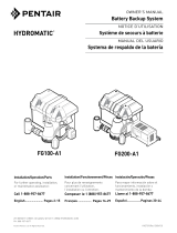 Pentair FG100-A1 Battery Backup System Le manuel du propriétaire