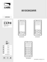 CAME DC00GSMVR1-4 Guide d'installation