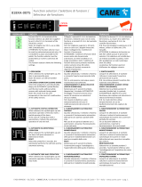 CAME 818XA-0075 Guide d'installation