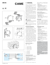 CAME 67600460 Guide d'installation