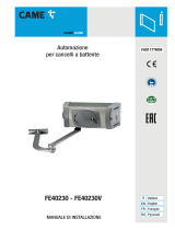 CAME FE40230 Guide d'installation