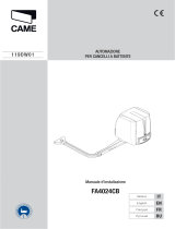CAME FAST 24V Guide d'installation