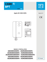 CAME AGATA C200 KIT SOFA Guide d'installation