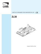 CAME 002ZL38 Guide d'installation