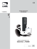 CAME PS Guide d'installation