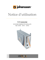 Johansson Titanium 8700-8701-8703 Le manuel du propriétaire