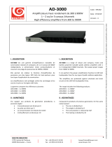 BOUYER AD-3000 Une information important