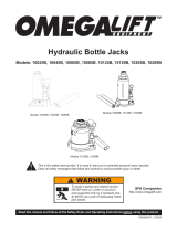 Omega Lift Equipment 10025B Le manuel du propriétaire