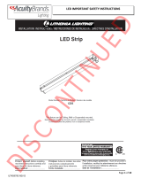 Lithonia Lighting CDS LED Strip Light Guide d'installation