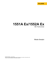 Fluke Calibration 1551A EX Manuel utilisateur