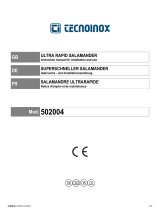 Tecnoinox 502004 Manuel utilisateur