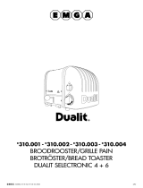 Dualit DUALIT SELECTRONIC 4 + 6 Manuel utilisateur